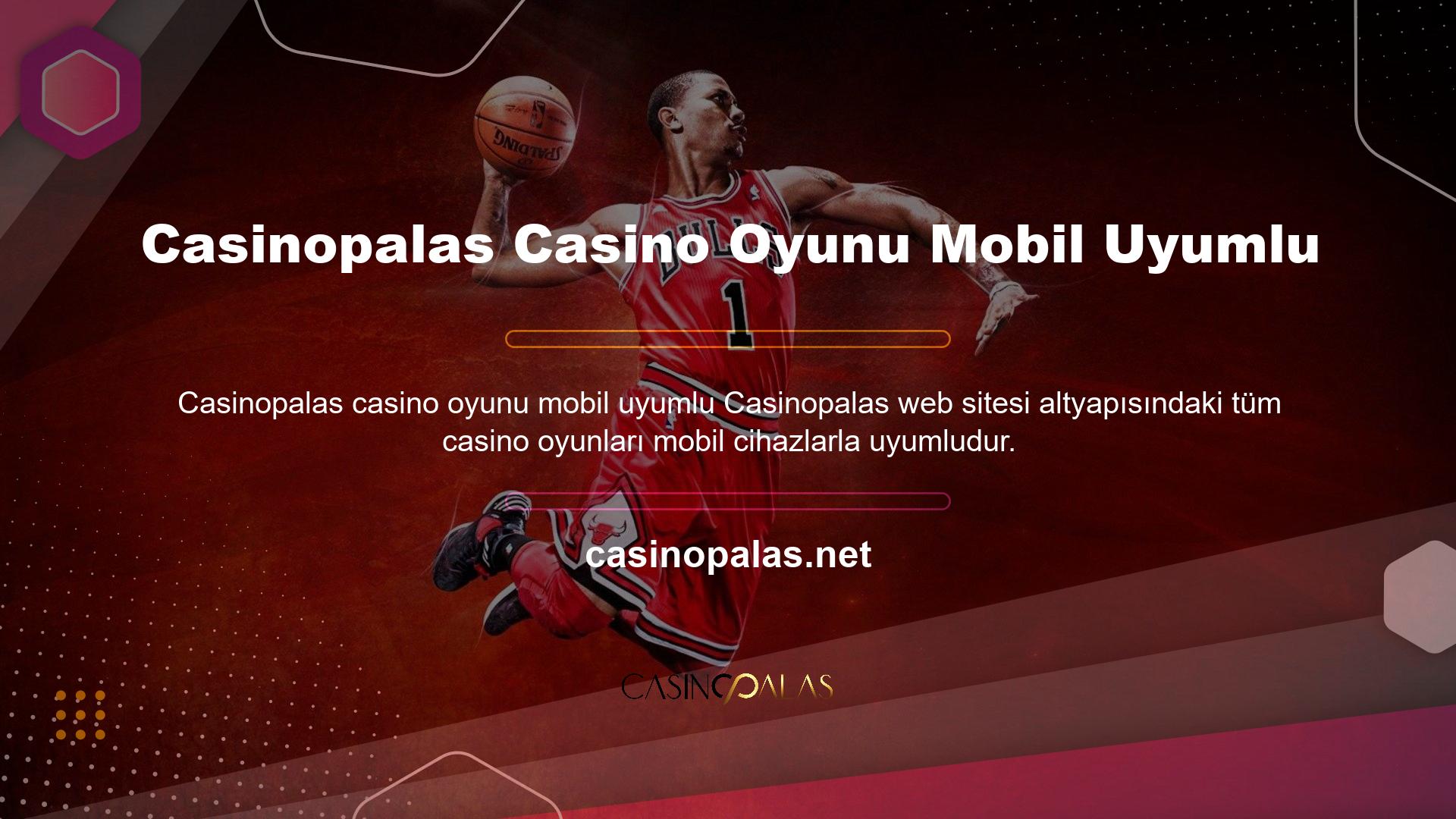 Mobil cihazlarda casino oyunlarını sorunsuz bir şekilde oynayabilirsiniz